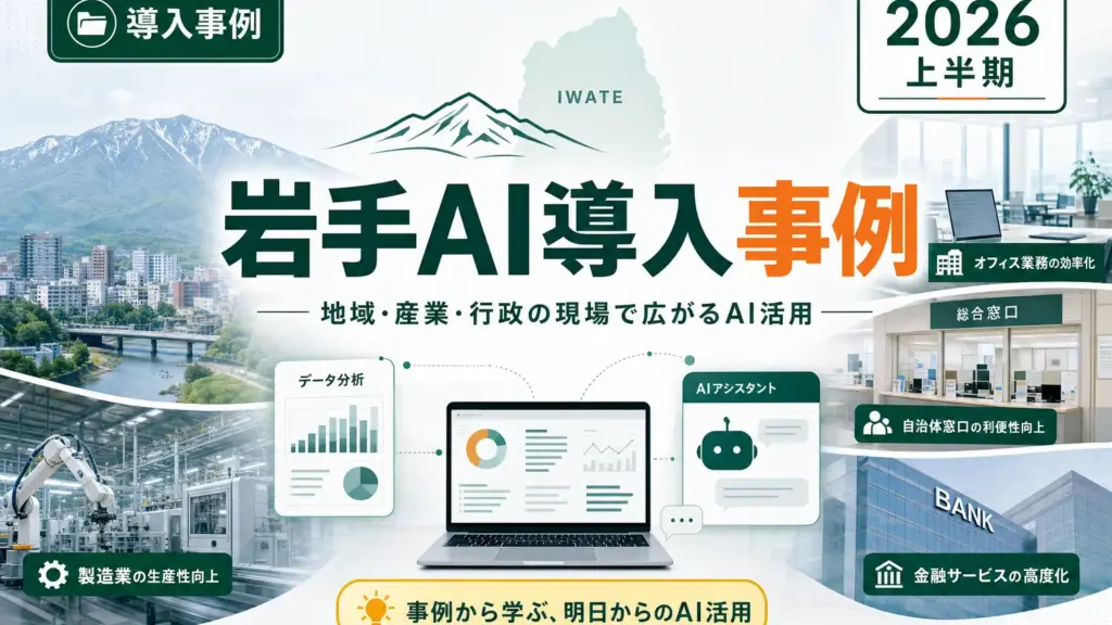 岩手県AI導入事例2026上半期まとめ