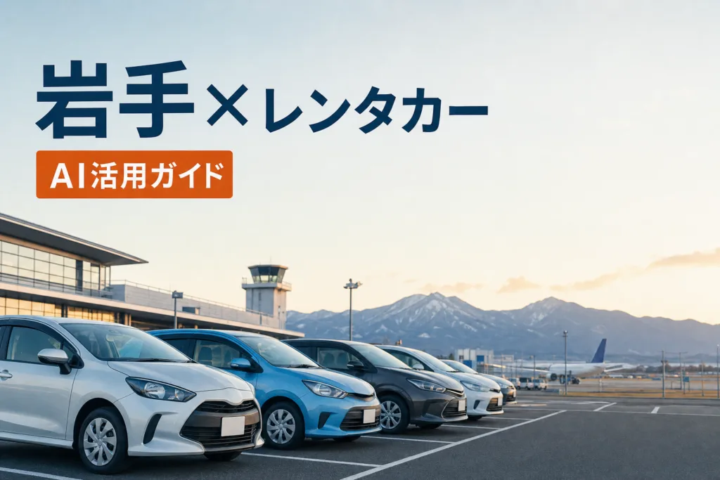 【2026年最新】岩手のレンタカー会社×AI活用ガイド｜多言語・予約・安全対策