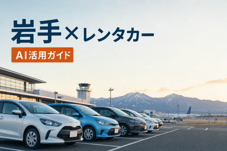 【2026年最新】岩手のレンタカー会社×AI活用ガイド｜多言語・予約・安全対策